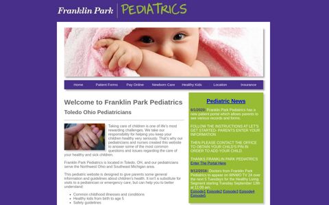 Franklin Park Pediatrics: Pediatrician Toledo Ohio