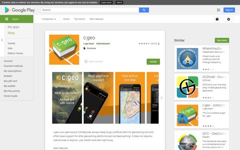 c:geo - Apps on Google Play
