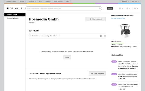 Buy Hpsmedia Gmbh products online now – galaxus.ch