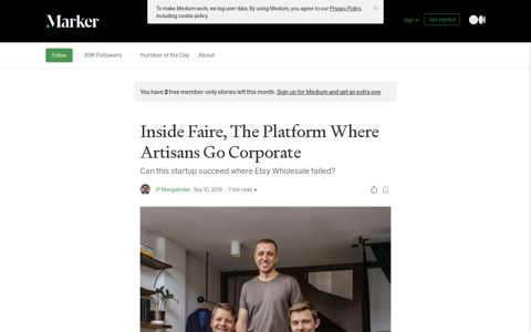 Inside Faire, The Platform Where Artisans Go Corporate | by ...
