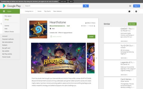 Hearthstone - Apps on Google Play