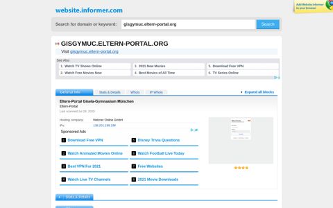 gisgymuc.eltern-portal.org at WI. Eltern-Portal Gisela ...