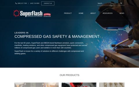 Superflash - Compressed Gas Equipment