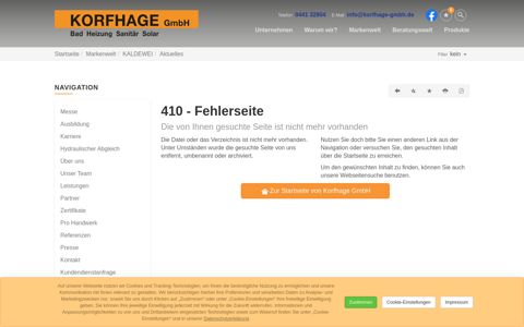 Kaldewei-Adventskalender 2020 - Korfhage GmbH