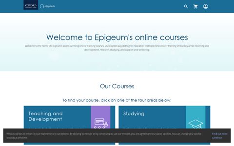 courses · Epigeum