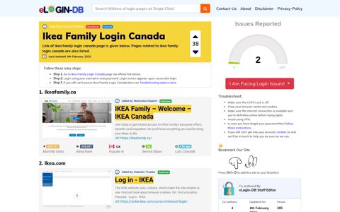 Ikea Family Login Canada