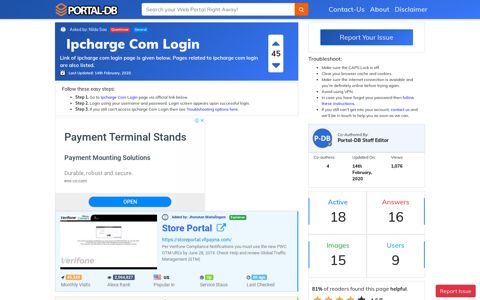 Ipcharge Com Login - Portal-DB.live