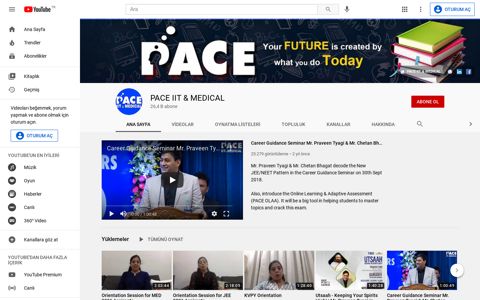 PACE IIT & MEDICAL - YouTube