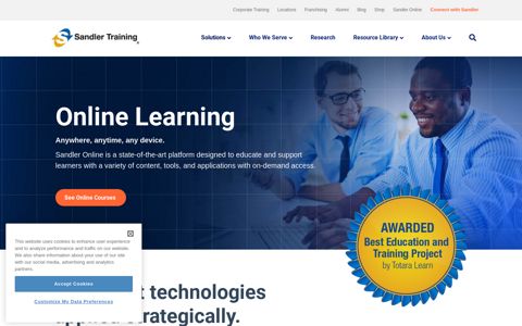 Online Training & Online Self-Study Courses by Sandler ...