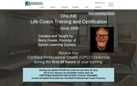 life coach training | Fowler Intenational Academy | life coach ...