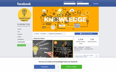 Knowledge Portal - Community | Facebook