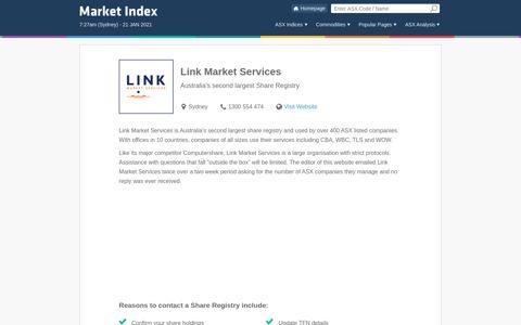 Link Market Services - How to access your Shareholding Info ...