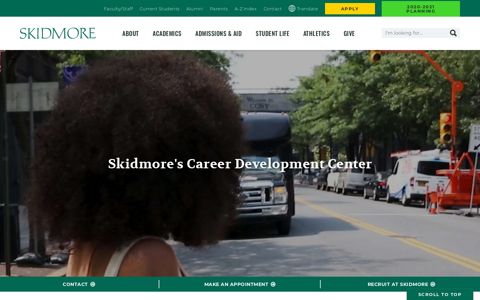 Career Development Center | Skidmore College