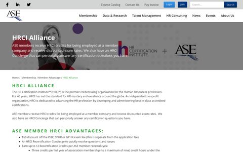 HRCI Alliance - American Society of Employers
