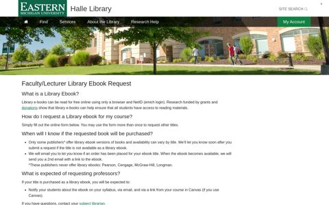 Library Ebook request form - Halle Library | Eastern Michigan ...