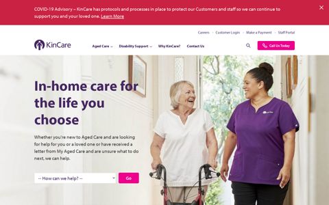 KinCare - In-home care for the life you choose
