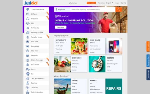 Justdial - Local Search, Order Food, Travel, Movies, Online ...