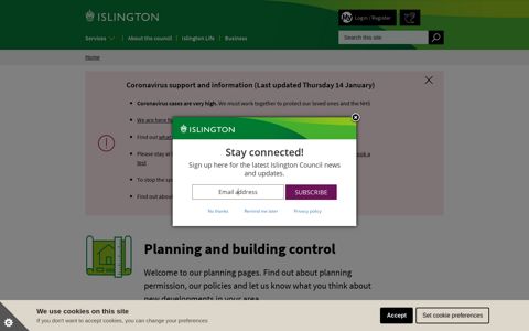 Planning and building control | Islington Council
