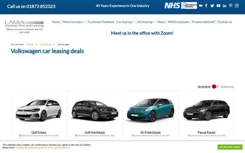 Volkswagen car leasing deals Lamia Car Leasing