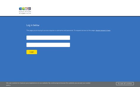 Login - GEMS Education