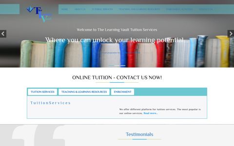 The Learning Vault – Tuition Services