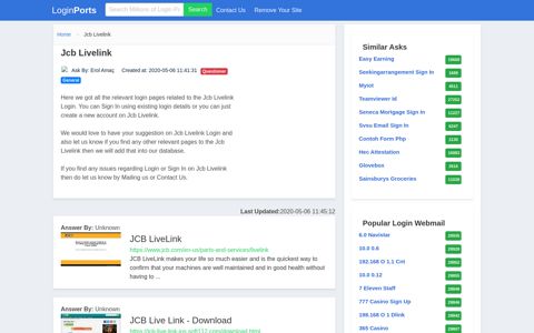 Login Jcb Livelink or Register New Account - LoginPorts