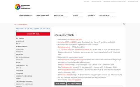 energieGUT GmbH - energieanbieterinformation.de
