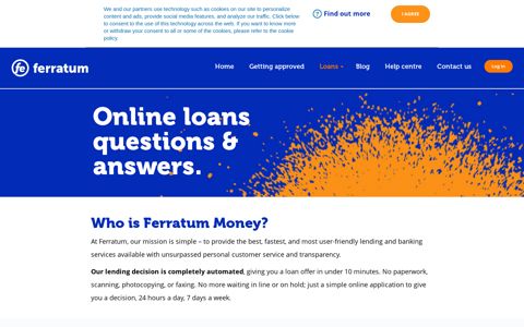 Questions & Answers About Our Online Loans | Ferratum ...