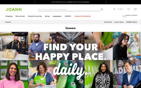 Careers at JOANN - Great Opportunities, Great Benefits ...