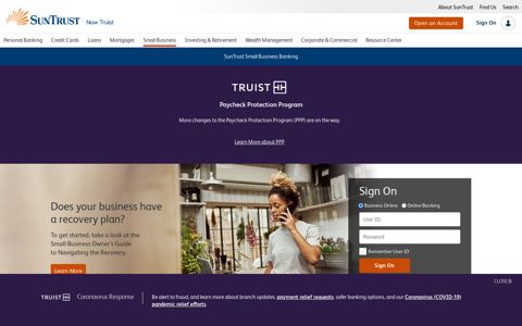 SunTrust Small Business Banking | We're Here to Help