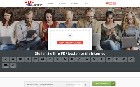 PDF kostenlos ins Internet hochladen – Kostenlos – Schnell ...