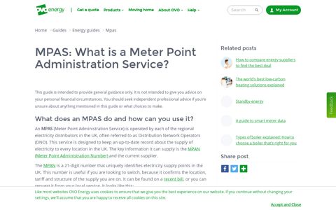 The ultimate guide to MPAS - Meter Point Administration ...