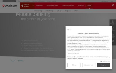 Mobile Banking - UniCredit Bank