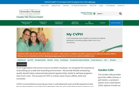 UVM Health Network - CVPH - My CVPH