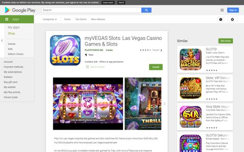 myVEGAS Slots - Las Vegas Casino Slot Machines - Apps on ...