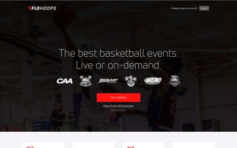 Stream Games, News, & Articles - Join Today - FloHoops