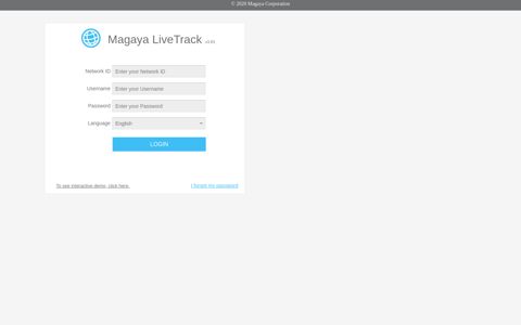 Magaya LiveTrack 3.81