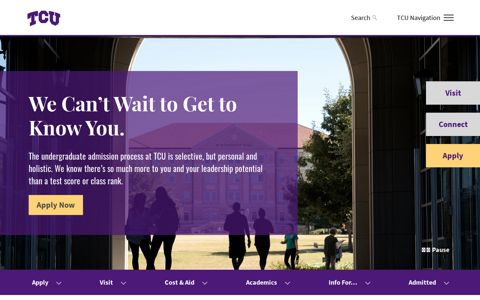 TCU Admission - Texas Christian University