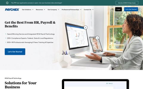 Paychex: Payroll & HR Solutions