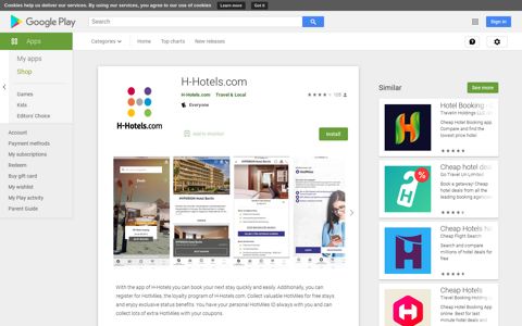 H-Hotels.com - Apps on Google Play
