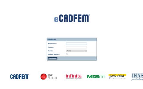 eCADFEM Portal - eCADFEM Simulation as a Service