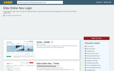 Elda Online Neu Login - Loginii.com