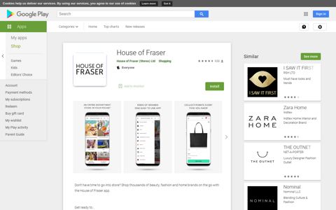 House of Fraser - Apps on Google Play