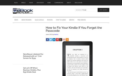 How to Fix Your Kindle If You Forget the Passcode | The ...