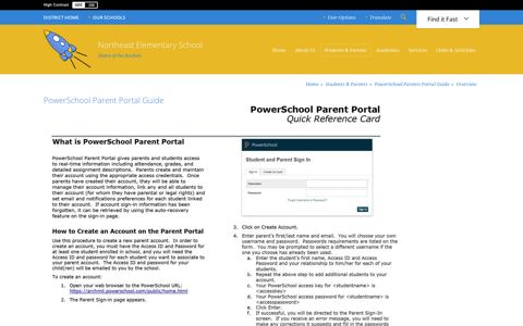 PowerSchool Parents Portal Guide / Overview