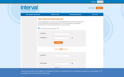 Enrollment Start - Interval International