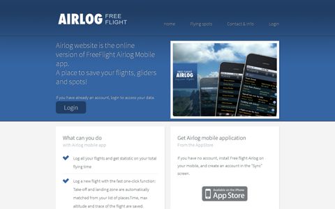 Airlog freeflight