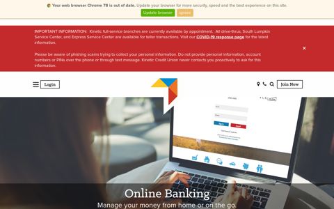 Online Banking | Kinetic Credit Union