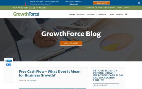 Free Cash Flow – What Does It Mean for Business Growth?