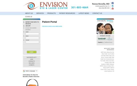 Patient Portal | Envision Eye and Laser